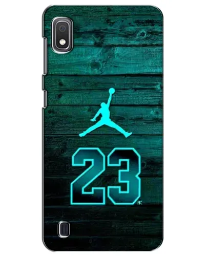 Чехол для Samsung Galaxy A10 2019 (A105F) с картинкой «Jordan Cyan 23»