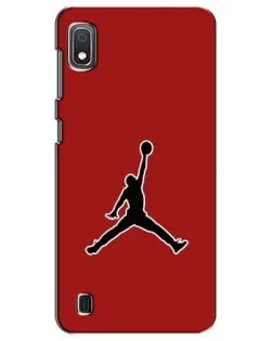 Чехол для Samsung Galaxy A10 2019 (A105F) с картинкой «Jordan Red Back»