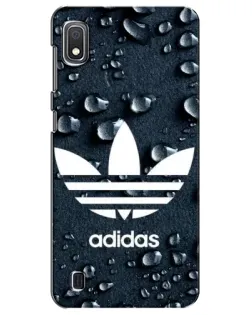 Чехол для Samsung Galaxy A10 2019 (A105F) с картинкой «Adidas Trefoil Blue»