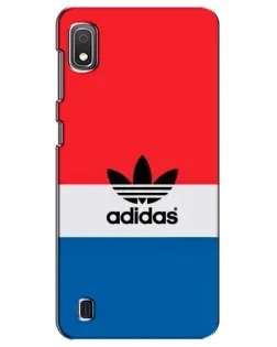 Чехол для Samsung Galaxy A10 2019 (A105F) с картинкой «Ретро блоки Adidas»
