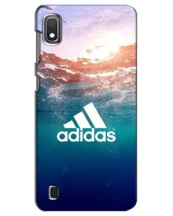 Чехол для Samsung Galaxy A10 2019 (A105F) с картинкой «Океанская глубина адидас»