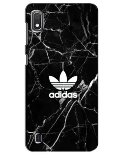 Чехол для Samsung Galaxy A10 2019 (A105F) с картинкой «Белый мрамор Adidas»