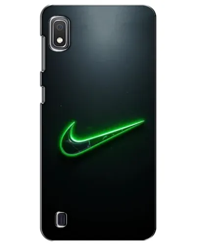 Чехол для Samsung Galaxy A10 2019 (A105F) с картинкой «Неоновый контур Nike» Чехол для Samsung Galaxy A10 2019 (A105F) с картинкой «Неоновый контур Nike»