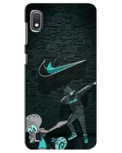 Чехол для Samsung Galaxy A10 2019 (A105F) с картинкой «Спортивный арт Nike»