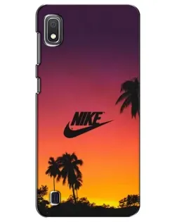 Чехол для Samsung Galaxy A10 2019 (A105F) с картинкой «Nike на закате солнца»
