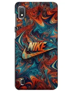 Чехол для Samsung Galaxy A10 2019 (A105F) с картинкой «Nike в абстракции»