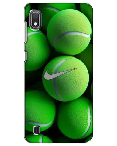 Чехол для Samsung Galaxy A10 2019 (A105F) с картинкой «Теннисные мячи Найк» Чехол для Samsung Galaxy A10 2019 (A105F) с картинкой «Теннисные мячи Найк»
