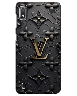 Чехол для Samsung Galaxy A10 2019 (A105F) с картинкой «Кожаная текстура LV»