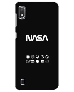 Чехол для Samsung Galaxy A10 2019 (A105F) с картинкой «NASA — технический принт»
