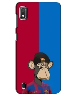 Чехол для Samsung Galaxy A10 2019 (A105F) с картинкой «Bored Ape — фанат Барсы»