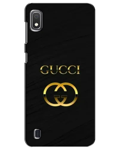 Чехол для Samsung Galaxy A10 2019 (A105F) с картинкой «Золотой логотип Gucci»