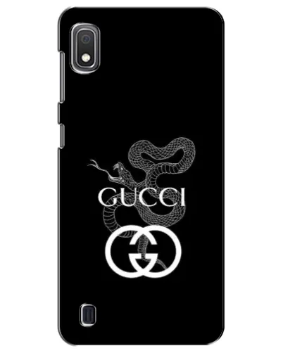 Чехол для Samsung Galaxy A10 2019 (A105F) с картинкой «Gucci — серебряная змея»