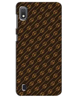 Чехол для Samsung Galaxy A10 2019 (A105F) с картинкой «Gucci — золотые диагонали»