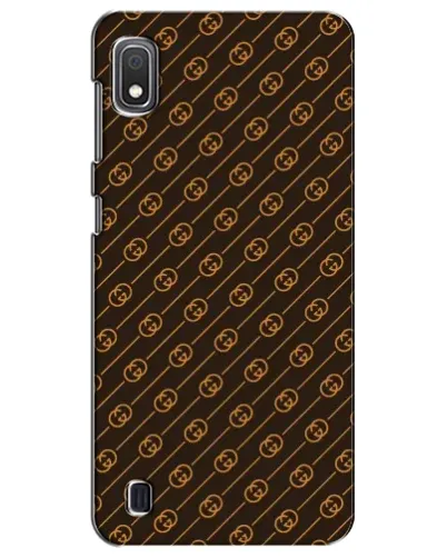Чехол для Samsung Galaxy A10 2019 (A105F) с картинкой «Gucci — золотые диагонали»