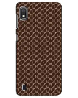 Чохол для Samsung Galaxy A10 2019 (A105F) з картинкою «Gucci — шоколадна сітка»