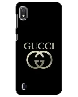 Чохол для Samsung Galaxy A10 2019 (A105F) з картинкою «Gucci — золото на чорному»