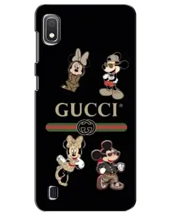 Чохол для Samsung Galaxy A10 2019 (A105F) з картинкою «Gucci — герої Disney та монограма»