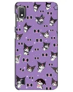 Чохол для Samsung Galaxy A10 2019 (A105F) з картинкою «Kuromi — патерн» Чохол для Samsung Galaxy A10 2019 (A105F) з картинкою «Kuromi — патерн»