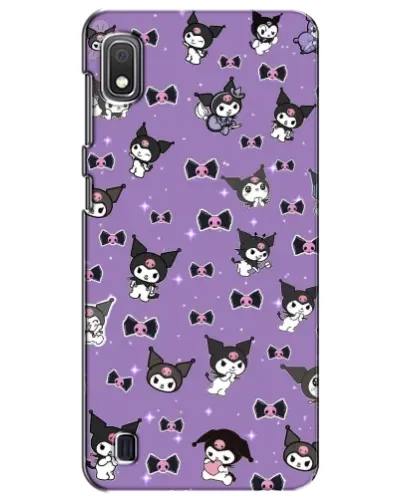 Чохол для Samsung Galaxy A10 2019 (A105F) з картинкою «Kuromi — патерн» Чохол для Samsung Galaxy A10 2019 (A105F) з картинкою «Kuromi — патерн»