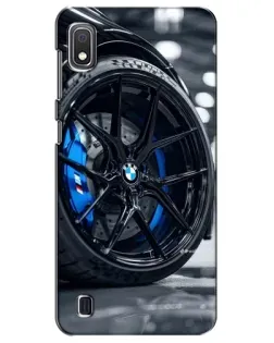 Чохол для Samsung Galaxy A10 2019 (A105F) з картинкою «Колесо BMW зблизька»