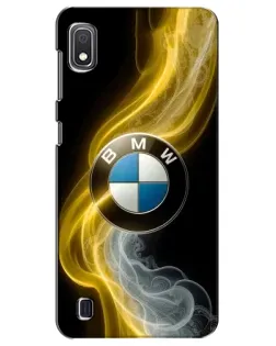 Чохол для Samsung Galaxy A10 2019 (A105F) з картинкою «Золотистий дим BMW»