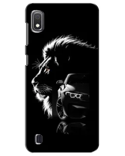 Чохол для Samsung Galaxy A10 2019 (A105F) з картинкою «BMW та лев»