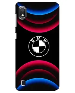 Чохол для Samsung Galaxy A10 2019 (A105F) з картинкою «Логотип BMW та неонові дуги»
