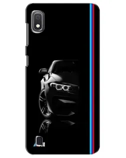 Чохол для Samsung Galaxy A10 2019 (A105F) з картинкою «Силует BMW в темряві»
