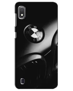 Чохол для Samsung Galaxy A10 2019 (A105F) з картинкою «Емблема BMW — макро»