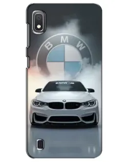 Чохол для Samsung Galaxy A10 2019 (A105F) з картинкою «BMW в білому диму»