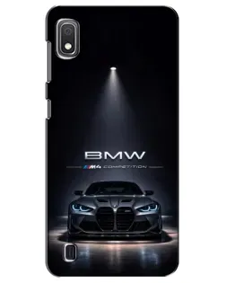 Чохол для Samsung Galaxy A10 2019 (A105F) з картинкою «BMW крізь нічне місто»