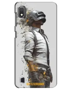 Чехол для Samsung Galaxy A10 2019 (A105F) с картинкой «PUBG — боец в пыли»