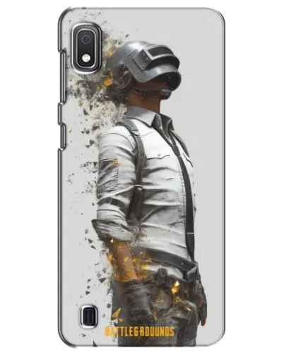 Чехол для Samsung Galaxy A10 2019 (A105F) с картинкой «PUBG — боец в пыли»