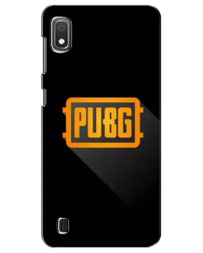 Чехол для Samsung Galaxy A10 2019 (A105F) с картинкой «PUBG — рамка лого»