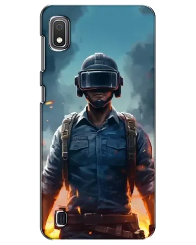 Чехол для Samsung Galaxy A10 2019 (A105F) с картинкой «PUBG — реалистичный герой»