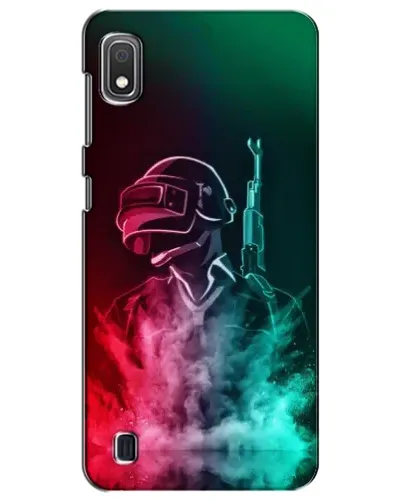 Чехол для Samsung Galaxy A10 2019 (A105F) с картинкой «PUBG — огненный воин»