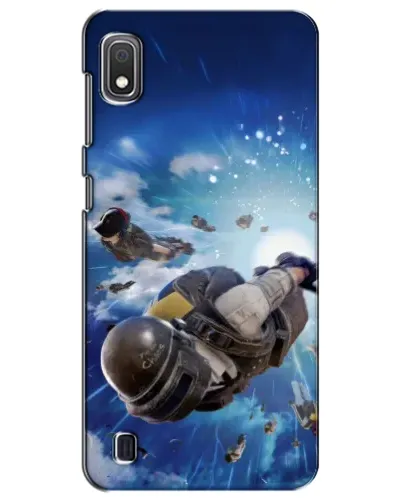 Чехол для Samsung Galaxy A10 2019 (A105F) с картинкой «Десант PUBG — прыжок»