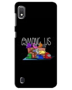 Чохол для Samsung Galaxy A10 2019 (A105F) з картинкою «Логотип Among Us»
