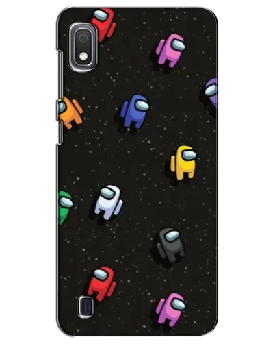 Чохол для Samsung Galaxy A10 2019 (A105F) з картинкою «Космічний патерн Among Us»