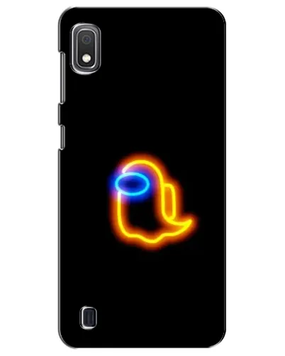 Чохол для Samsung Galaxy A10 2019 (A105F) з картинкою «Among Us неонове сяйво»