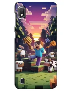Чохол для Samsung Galaxy A10 2019 (A105F) з картинкою «Стів на фермі»