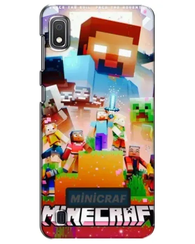 Чохол для Samsung Galaxy A10 2019 (A105F) з картинкою «Minecraft герої гри» Чохол для Samsung Galaxy A10 2019 (A105F) з картинкою «Minecraft герої гри»