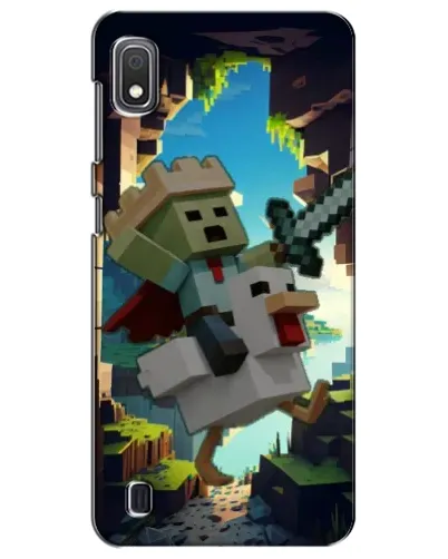 Чохол для Samsung Galaxy A10 2019 (A105F) з картинкою «Стів та гусь» Чохол для Samsung Galaxy A10 2019 (A105F) з картинкою «Стів та гусь»