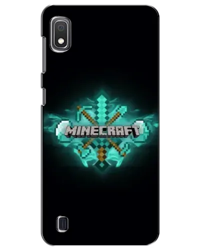 Чохол для Samsung Galaxy A10 2019 (A105F) з картинкою «Minecraft Diamond лого» Чохол для Samsung Galaxy A10 2019 (A105F) з картинкою «Minecraft Diamond лого»