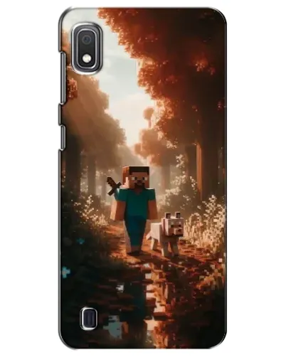 Чохол для Samsung Galaxy A10 2019 (A105F) з картинкою «Стів у лісі» Чохол для Samsung Galaxy A10 2019 (A105F) з картинкою «Стів у лісі»