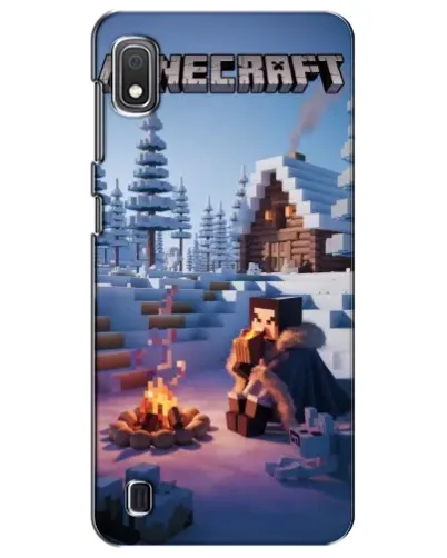 Чохол для Samsung Galaxy A10 2019 (A105F) з картинкою «Зимовий Minecraft» Чохол для Samsung Galaxy A10 2019 (A105F) з картинкою «Зимовий Minecraft»