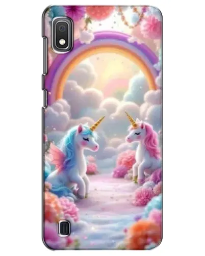 Чехол для Samsung Galaxy A10 2019 (A105F) с картинкой «Радуга и единороги» Чехол для Samsung Galaxy A10 2019 (A105F) с картинкой «Радуга и единороги»