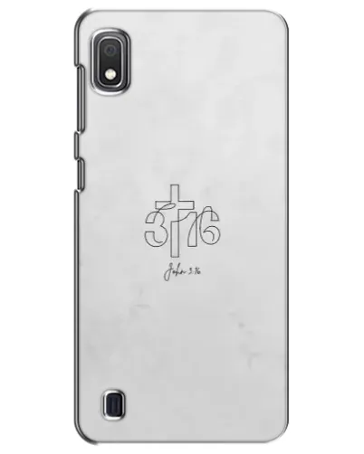Чехол для Samsung Galaxy A10 2019 (A105F) с картинкой «Иоанна 3:16 Крест» Чехол для Samsung Galaxy A10 2019 (A105F) с картинкой «Иоанна 3:16 Крест»