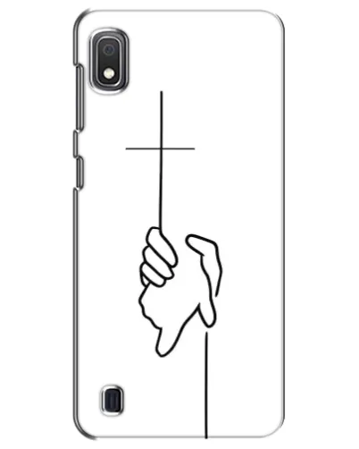 Чехол для Samsung Galaxy A10 2019 (A105F) с картинкой «Рука держит» Чехол для Samsung Galaxy A10 2019 (A105F) с картинкой «Рука держит»