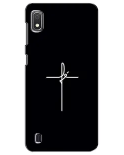 Чехол для Samsung Galaxy A10 2019 (A105F) с картинкой «Тонкий крест»
